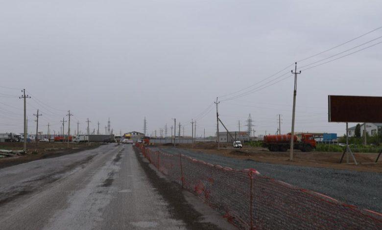 Атырау - Астрахан тас жолының қала аумағындағы бөлігі қайта жаңғыртылуда 1 img 0815