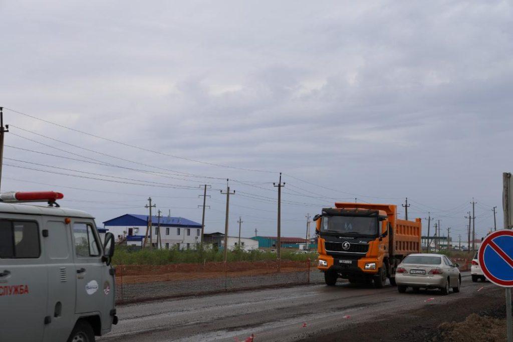 Атырау - Астрахан тас жолының қала аумағындағы бөлігі қайта жаңғыртылуда 2 img 0817