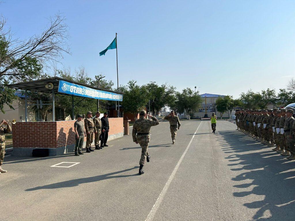 Атырауда әскери бөлімнің базасы тексерілді 2 a