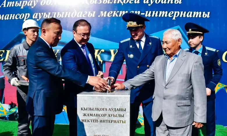 Жамансорда 110 орындық мектеп-интернаттың құрылысы басталды 1 lllllll