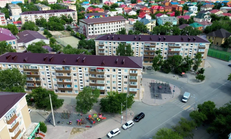 Қ.Сәтпаев даңғылындағы көппәтерлі тұрғын үйлер күрделі жөндеуден өтуде 1 satpaev
