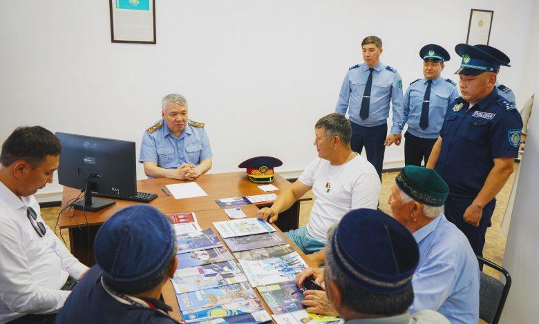 Бас полицей ауыл тұрғындарымен кездесті 1 whatsapp image 2025 07 17 at 16.18.29