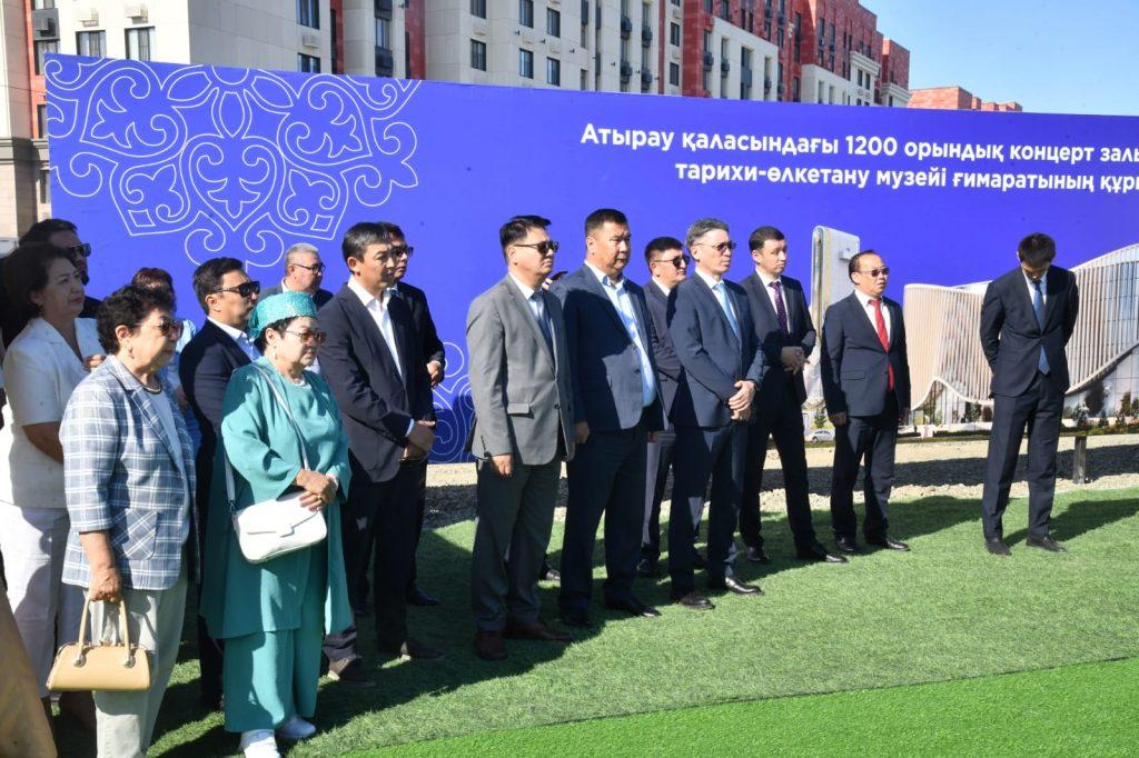 1200 орындық концерт залы мен облыстық тарихи-өлкетану музейінің іргетасы қаланды 8 ba8a36f9 e77d 44a5 8a60 cb3870052d0d