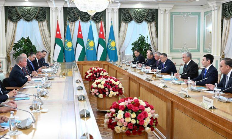 Қазақстан Президенті мен Иордания Королі кеңейтілген құрамда келіссөз жүргізді 1 img 1384