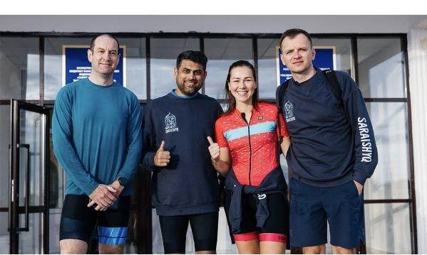 TOUR DE SARAYSHYQ — 2025: 125 әуесқой спортшы 80 шақырымды велосипедпен жүріп өтті 1 img 2596
